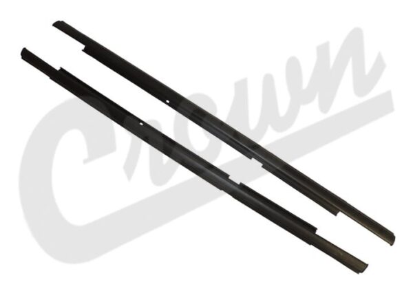 Door Glass Weatherstrip Set