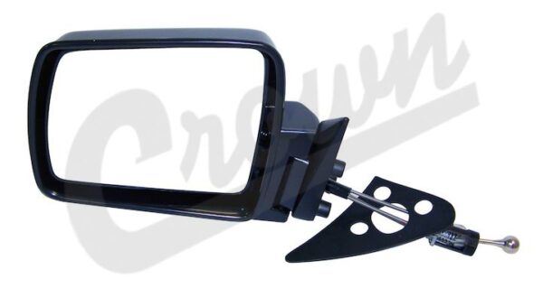 Manual Remote Mirror (Left-Black)