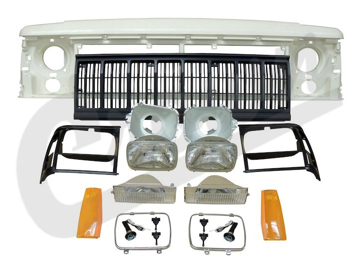 Header Panel Kit (Black Grille)