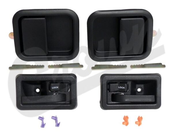 Door Handle Kit (Full Set-Black)