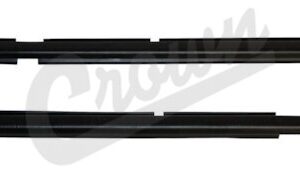 Door Glass Weatherstrip Set