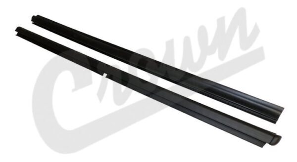 Door Glass Weatherstrip Set