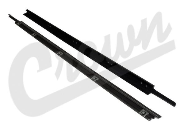 Door Glass Weatherstrip Set
