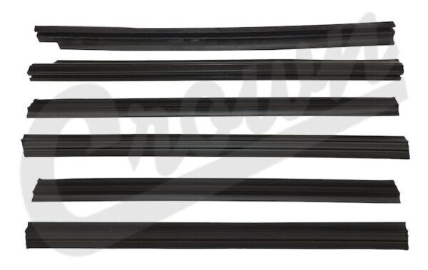 Door Glass Weatherstrip Kit