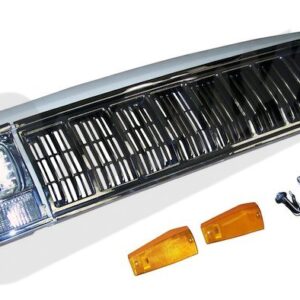 Header Panel Kit (Black & Chrome)