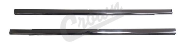Door Glass Weatherstrip Set (Front Outer)