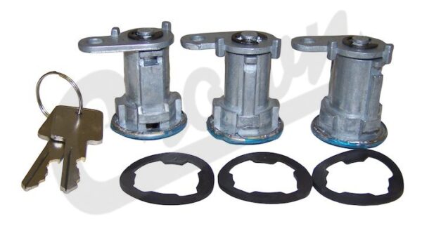 Door Lock Cylinder Kit (3 Cylinders & Keys)