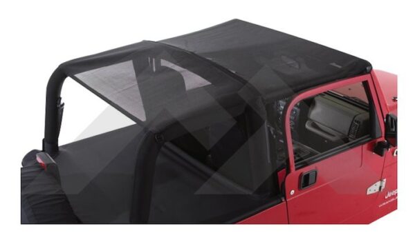 Combo Beach Topper (Black Mesh)