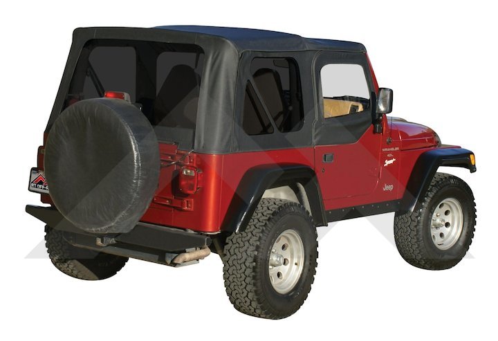 Replacement Soft Top (Black Diamond w/ Tinted Windows)