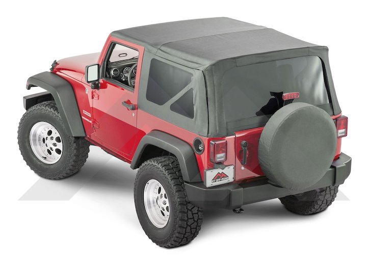 Replacement Soft Top (2 Door-Black Diamond)