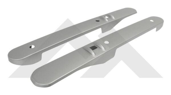 Interior Door Accents Set (Brushed Silver)