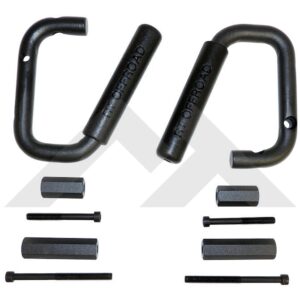 Grab Handle Set (Black Steel)