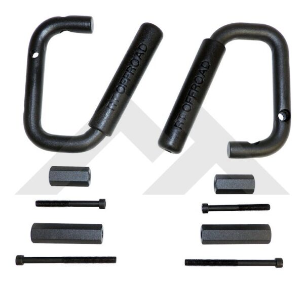 Grab Handle Set (Black Steel)