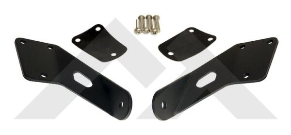 LED Light Bar Hood Bracket Set