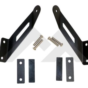LED Light Bar Hood Bracket Set