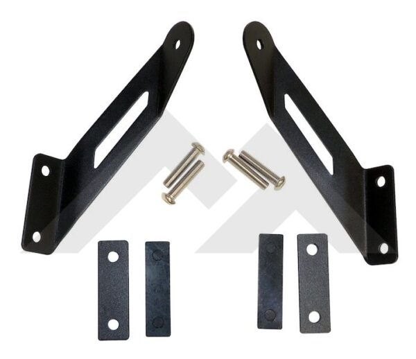 LED Light Bar Hood Bracket Set
