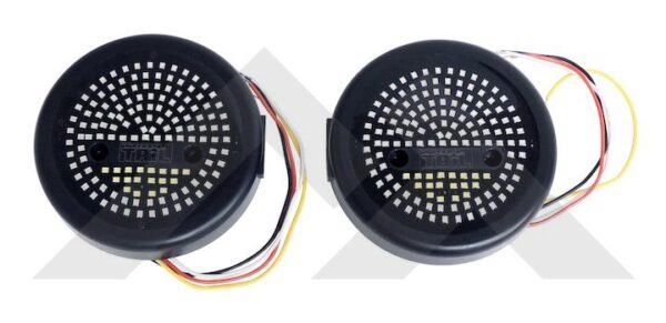 Round LED Tail Light Kit (5-Inch)