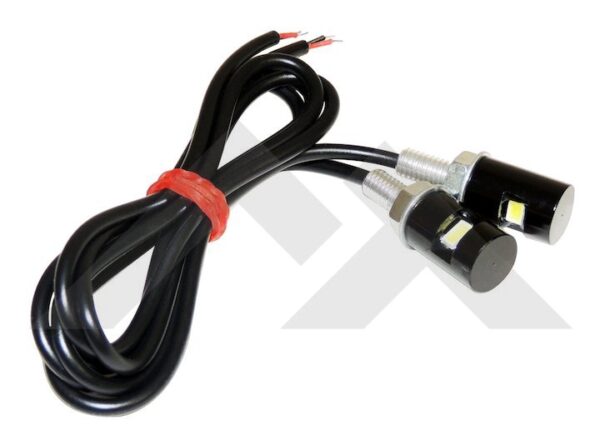 LED License Plate Bolt Light Set