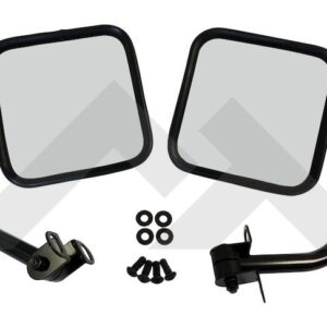 Complete Side Mirror Set (Black)
