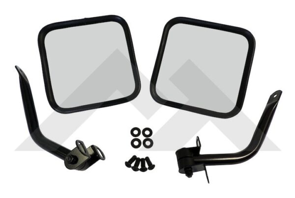 Complete Side Mirror Set (Black)