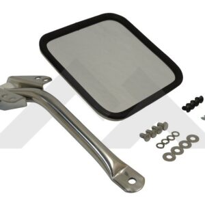 Mirror & Arm (Stainless-Left)