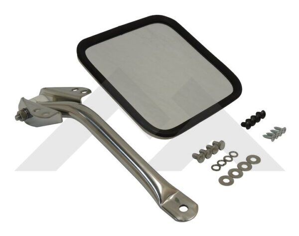 Mirror & Arm (Stainless-Left)