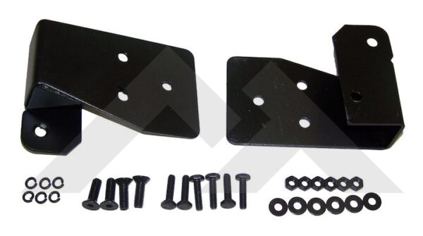Mirror Relocation Brackets (Black)