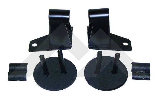 Mirror Relocation Brackets (Black)