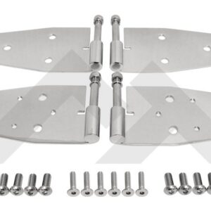 Door Hinge Set (Stainless)
