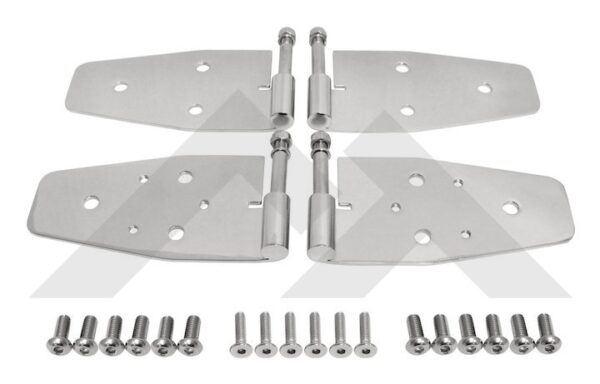 Door Hinge Set (Stainless)