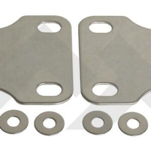 Interior Windshield Mount Brackets (Stainless)