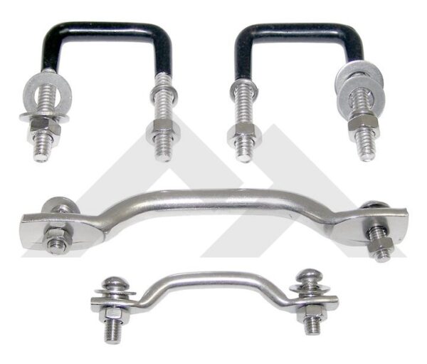 Windshield Tie Down Kit (Stainless)