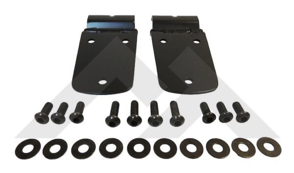 Hood Hinge Set (Black Stainless)