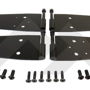 Door Hinge Set (Black Stainless)