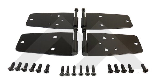 Door Hinge Set (Black Stainless)