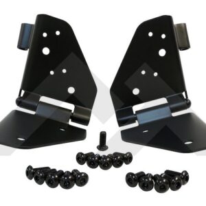 Windshield Hinge Kit (Black)