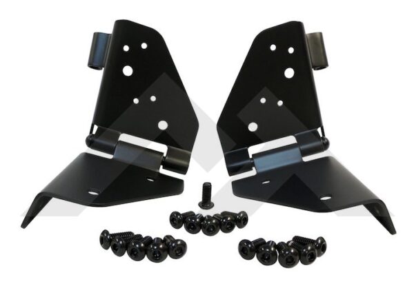 Windshield Hinge Kit (Black)