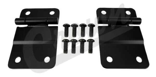 Tailgate Hinge Set (Lower-Black Stainless)
